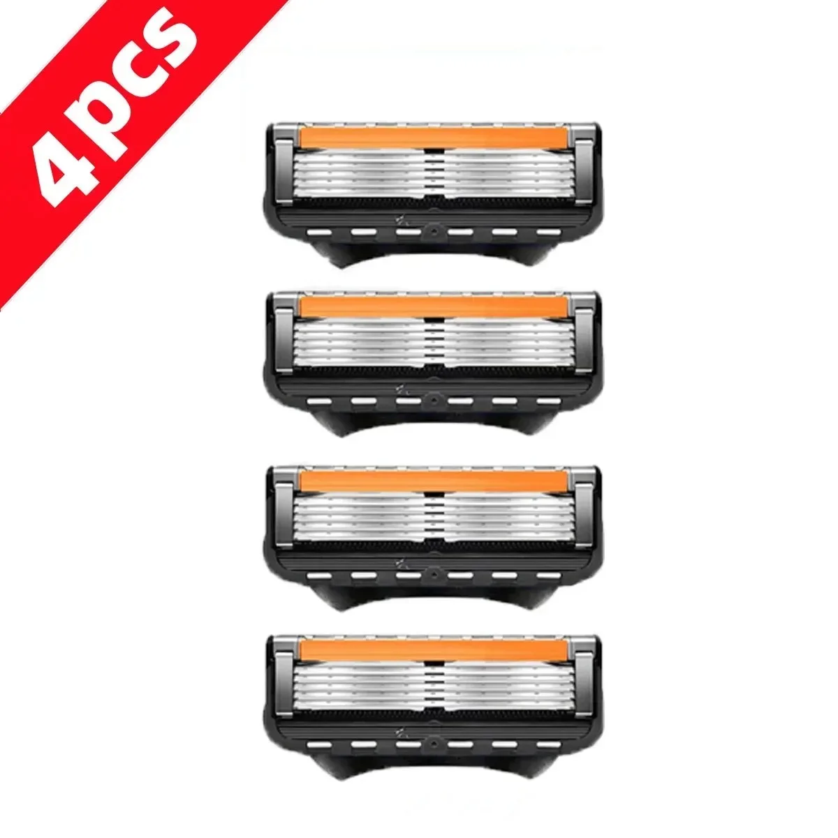 Shaving Razor 5-layer Blade Razor for Men Shaver Manual Razor Blade Kit Holder Shaving Handle Face Hair Remove Beard Compatible