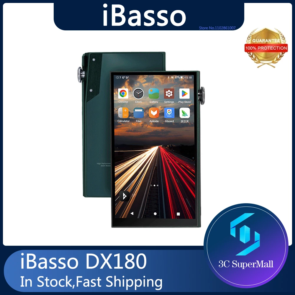 iBasso DX180 Music Player 4GB+128GB HiFi Fever Lossless Music MP3 Player Front End National Brick DX170 Upgrade MP3 Players