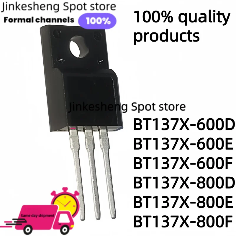 10~ 1000 Uds BT137X…