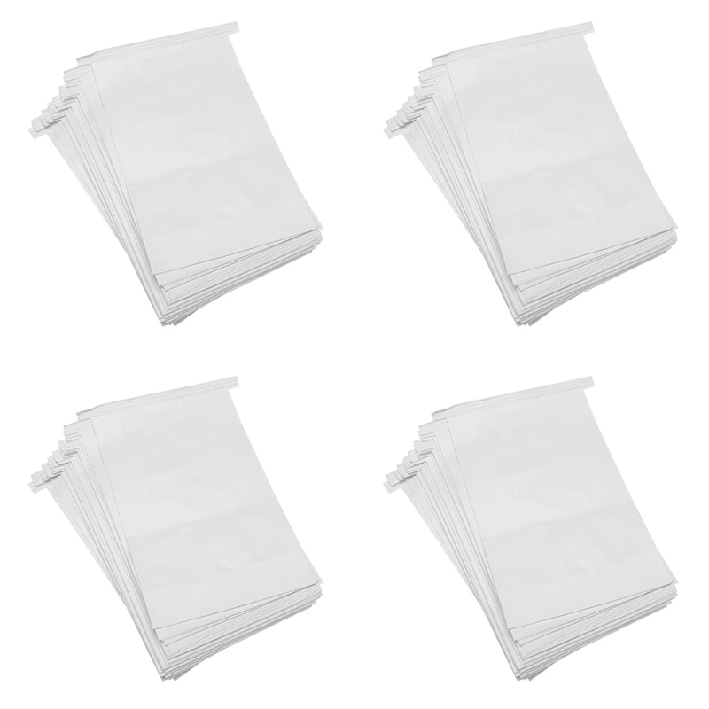 

200 Pcs Vomit Bags White Throw Up Sick Bags For Motion Morning Sickness And Hangovers Travel Disposable Paper Puke Bag