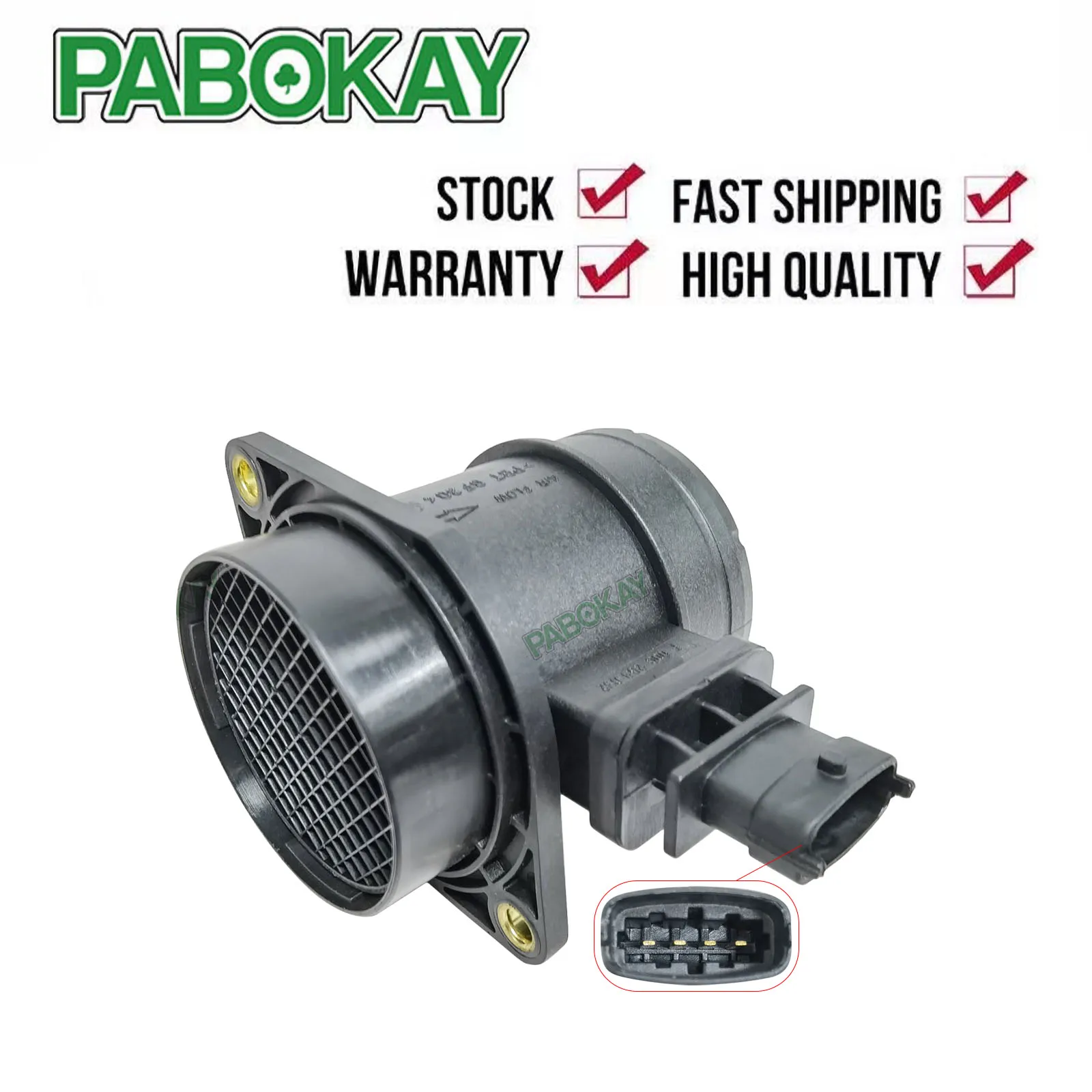 

1 Unit x For Alfa Romeo Fiat Opel Vauxhall Mass Air Flow Meter Sensor 0281002980 51782034 55206757 1542478 8ET009149141 95510006