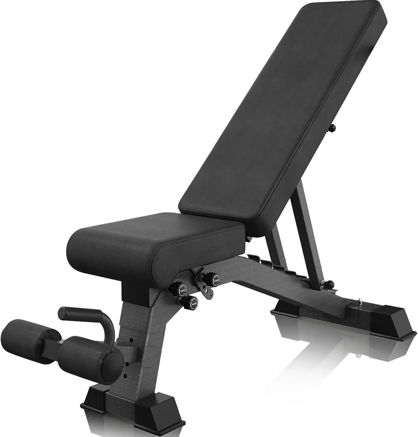 Weight Bench - Adjustable Bench for Full Body Workout, Fully Upright Backrest Design, Multi-Purpose Incline Decline Bench - 2024