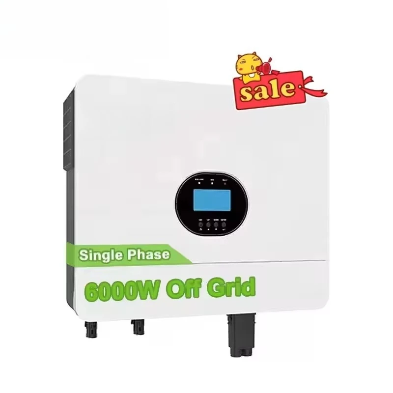 Hot Sale SPF6000ES PLUS Single Phase Lifepo4 Battery Pure Sine Wave Solar Inverter Growatt 6KW Off-Grid Inverter