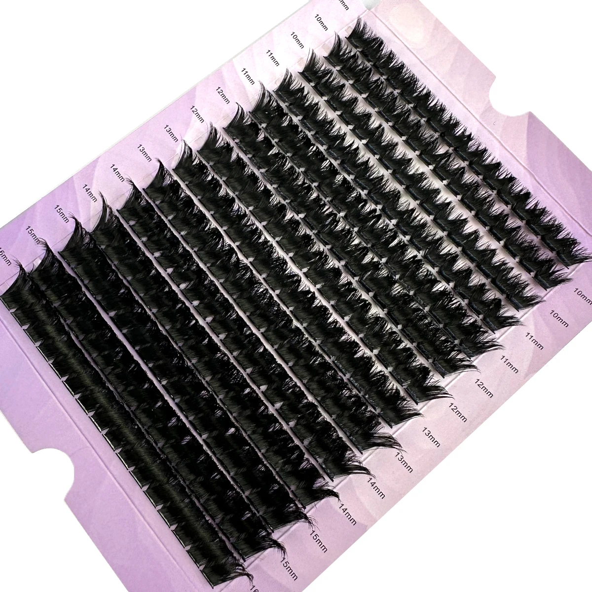 Cluster Eyelash Extension 224pcs 160D Natural Style Individual Eyelashes Segmented Eyelashes Bundles 3D Mink False Eyelashes