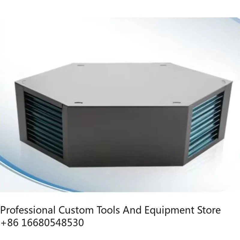 1HAir to Air Crossflow Air Recuperator Enthaply Recovery Plate Fin Heat Exchanger