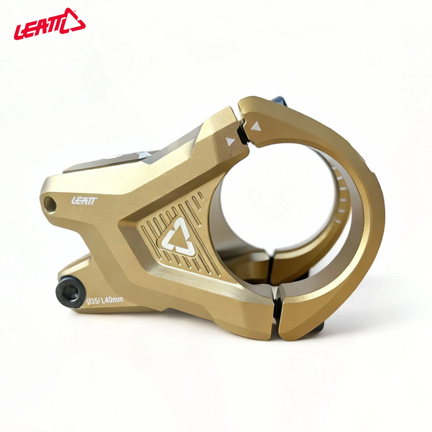 LEATT Gravity 6.0 Fahrradvorbau, Downhill, 35 mm Durchmesser, 40 mm Länge ENDURO, AM, XC, hochfestes, modifiziertes Zubehör – Detail 3