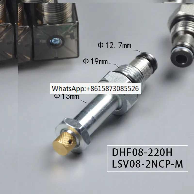 

Hydraulic Threaded Cartridge Solenoid Valve Pressure Relief Two-position Two Normally Closed DHF08-220H (LSV08-2NCPM)