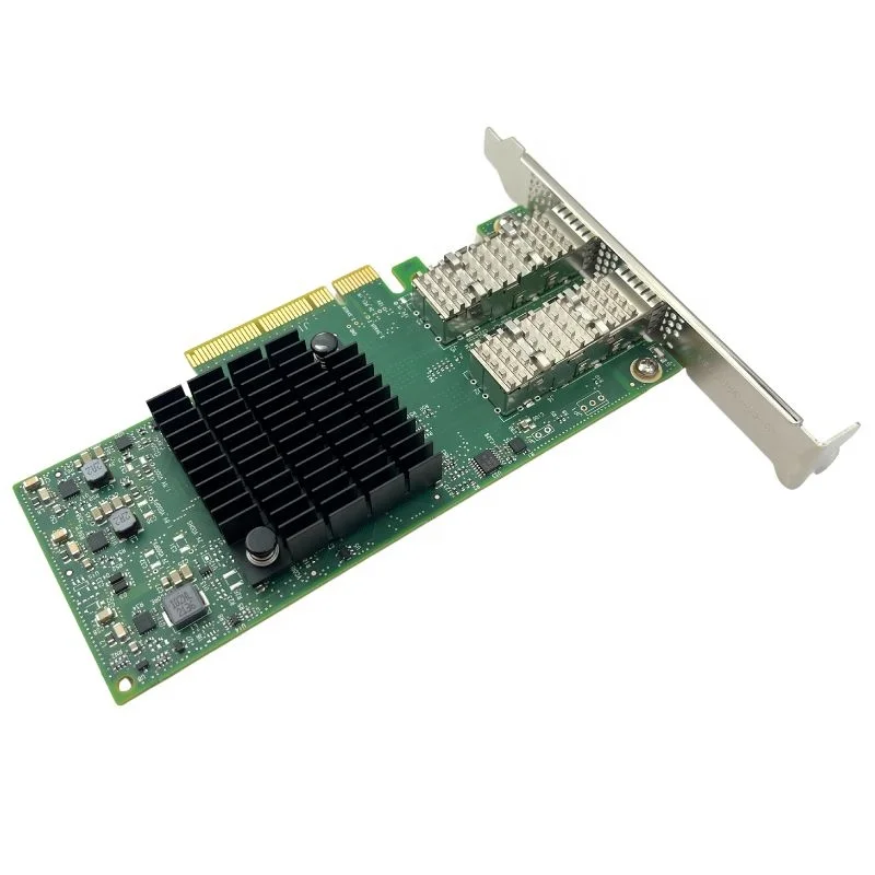 بطاقة واجهة شبكة إيثرنت PCIe 3.0 X8 25GbE ثنائي المنفذ 10 جيجابت إيثرنت SFP28 بطاقة محول Mellanox MCX4121A-ACUT #3
