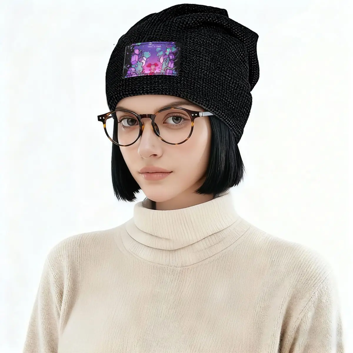 This Is Fine Steven Universe Warm Fleece-Lined Cap Fashion Bonnet Hat Autumn Winter Outdoor Beanies Hats for Unisex Adult