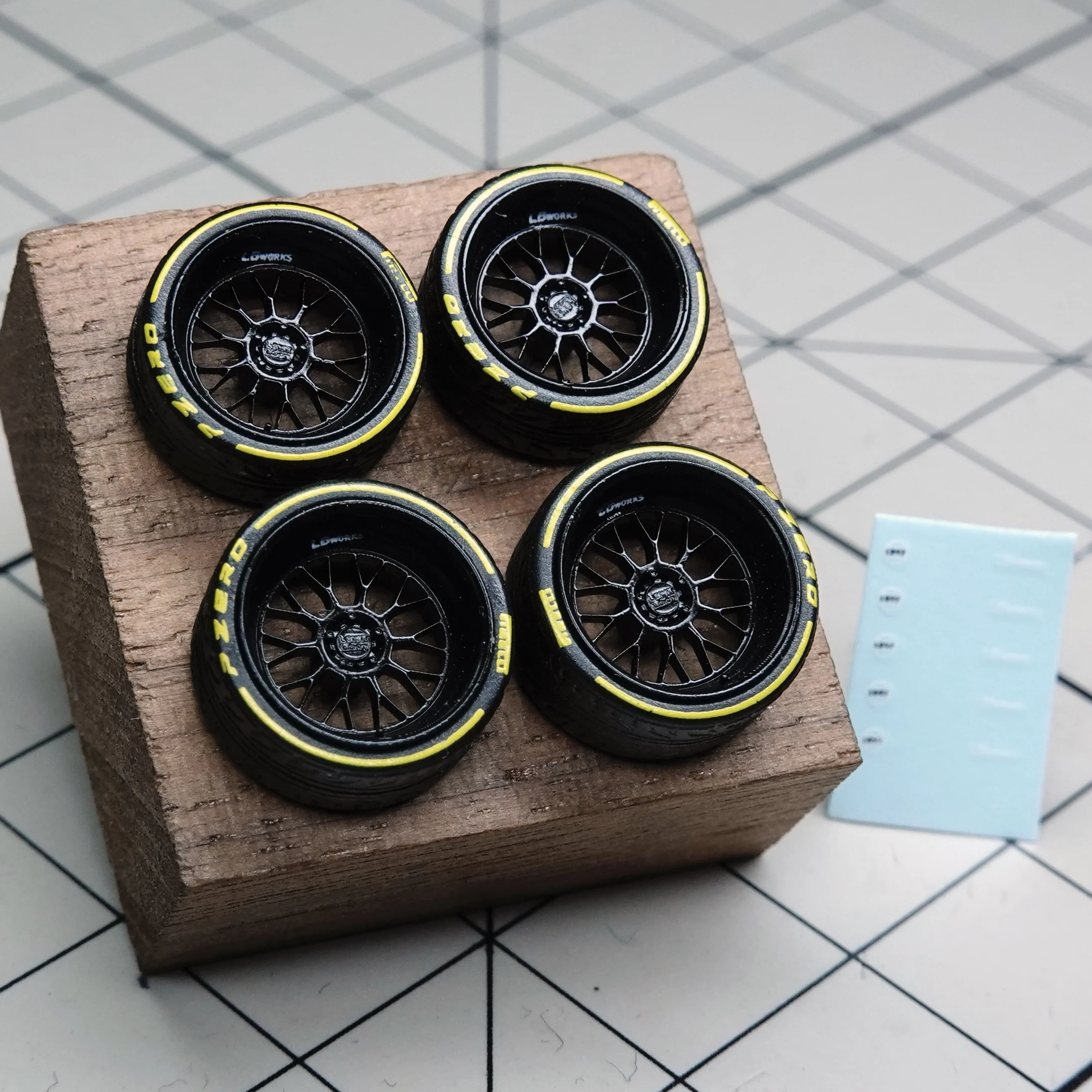 Roue de proportion PuffStudio_1/64_LD97-LD12-8.5/8.8mm Moyeu enfichable