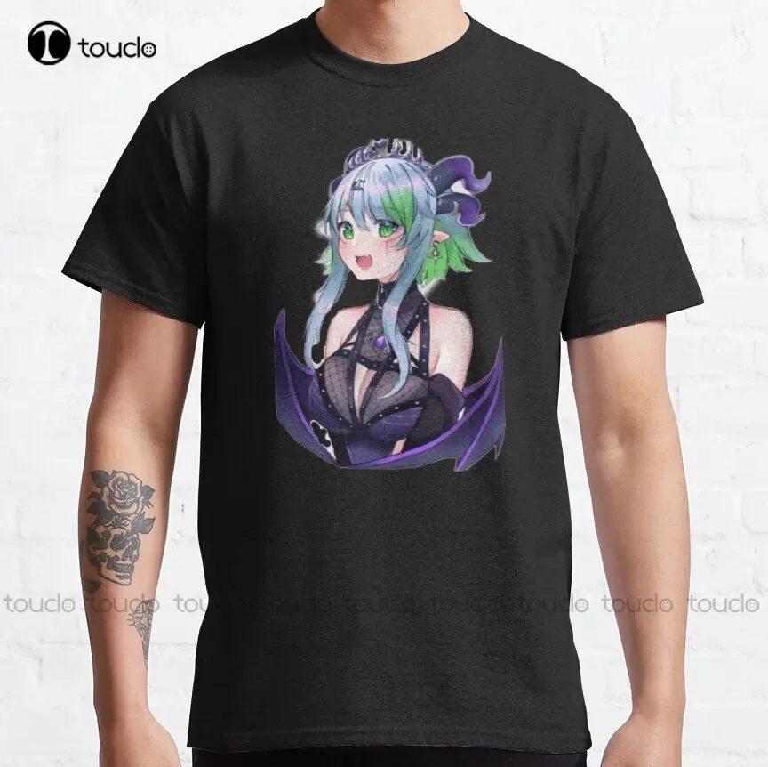 

Silvervale Vshojo Vtuber Classic T-Shirt Shirts Men Tee T Shirts Custom Unisex Tee Digital Printing Breathable Cotton Retro Tee
