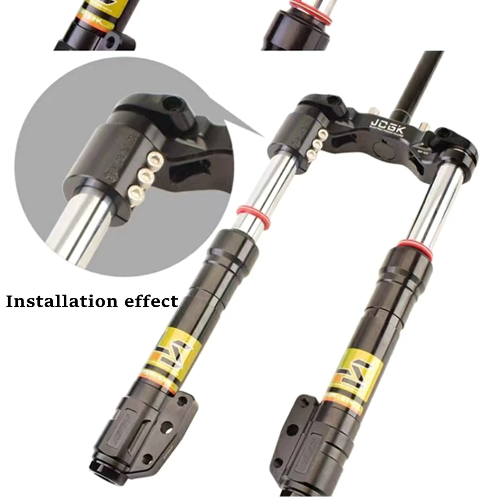 오토바이 프론트 완충기 높이 증가 익스텐더, Niu Ninebot 전자 자전거 스쿠터 충격 높이 상승 피팅, 27-33 코어
