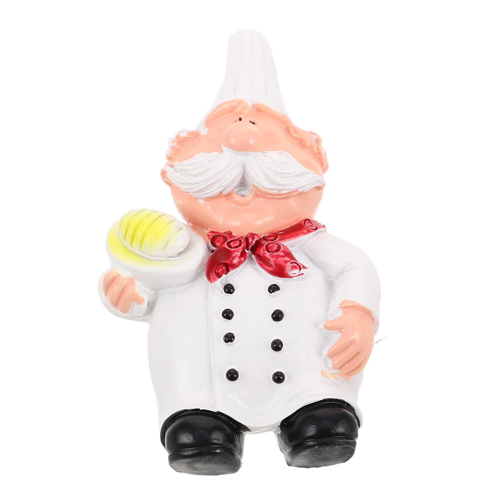

Fridge Magnet Stickers Baker Decor Bread White Resin Chef Kitchen and Accessories