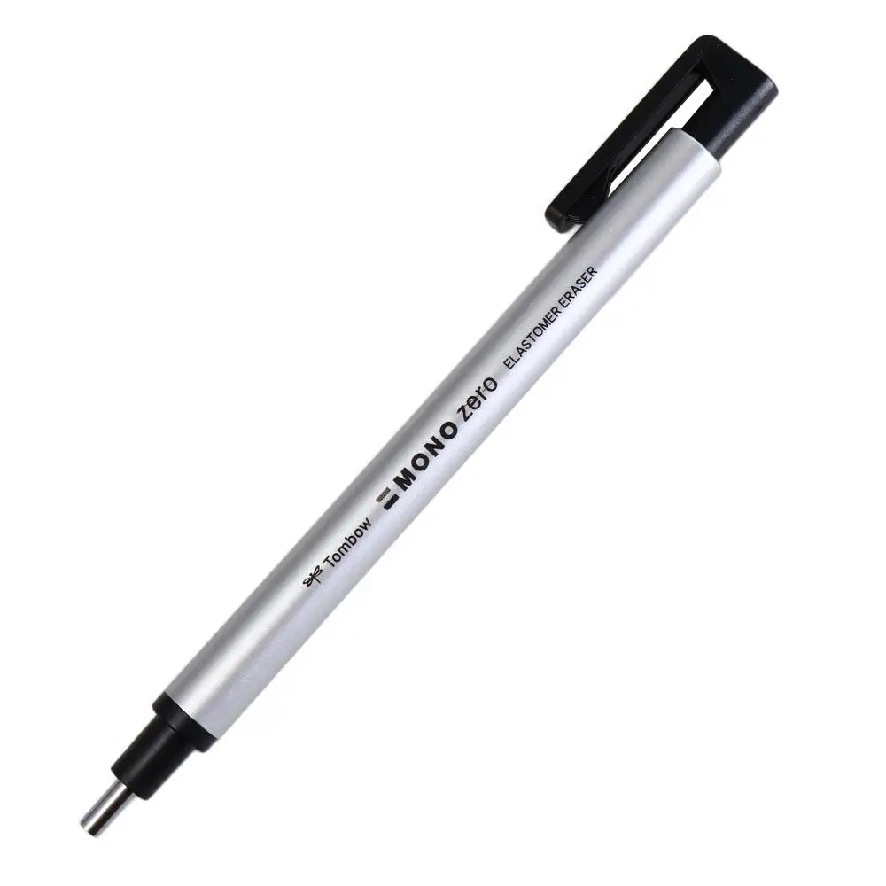 

Механический ластик прессового типа, супертонкий многоразовый резиновый ластик в форме ручки, высокоточный ластик для карандашей для рисования, подсветка манги