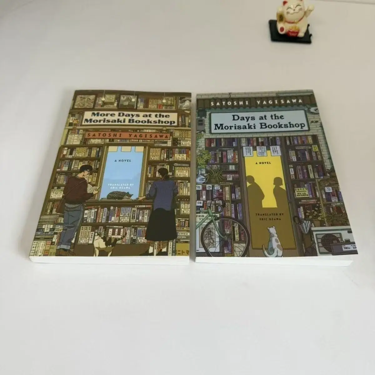 

Книга «Дни в книжной магазине Morisaki» в мягкой обложке на английском языке