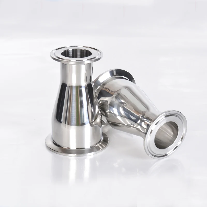 OD 45-102 SS304 Stainless steel health food grade Tri Clamp Ferrule Reducer Weld Reducer Pipe Connector Pipe Fitting Tri Clamp