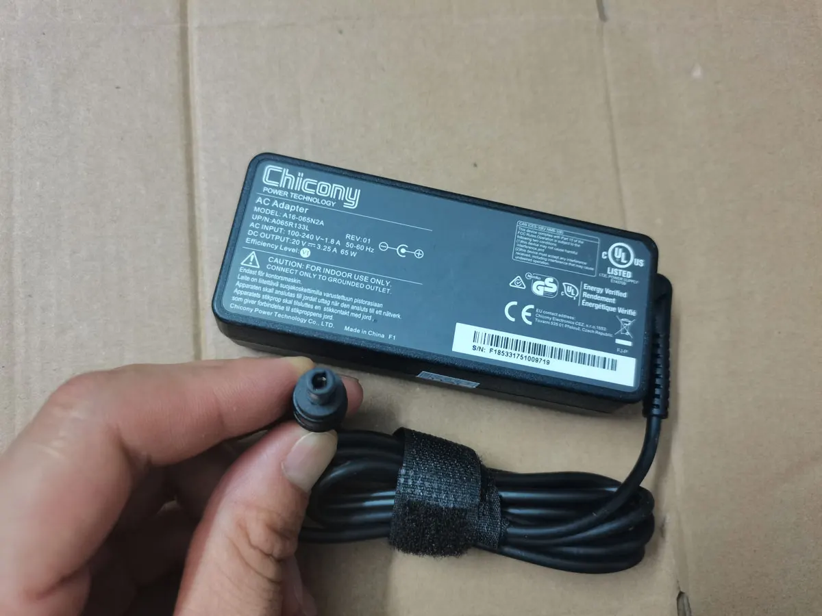 OEM 3.25A 20V A16-065N2A ขึ้น/N:A065R133L รอบ: 01 65W 5.5mm * 2.5mm AC อะแดปเตอร์สำหรับ MSI/ASUS /clevo Series แล็ปท็อปเดิม puryuan