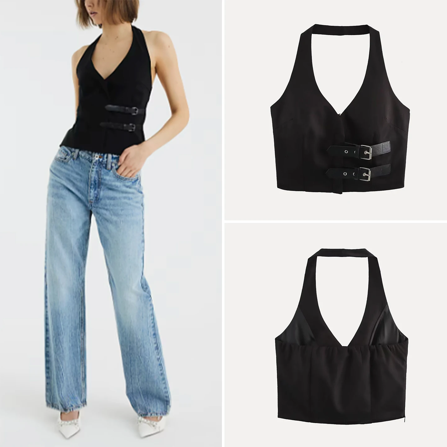 

Крутой модный женский пояс, украшенный висячим топом, повседневная верхняя одежда обычной длины для осеннего сезона