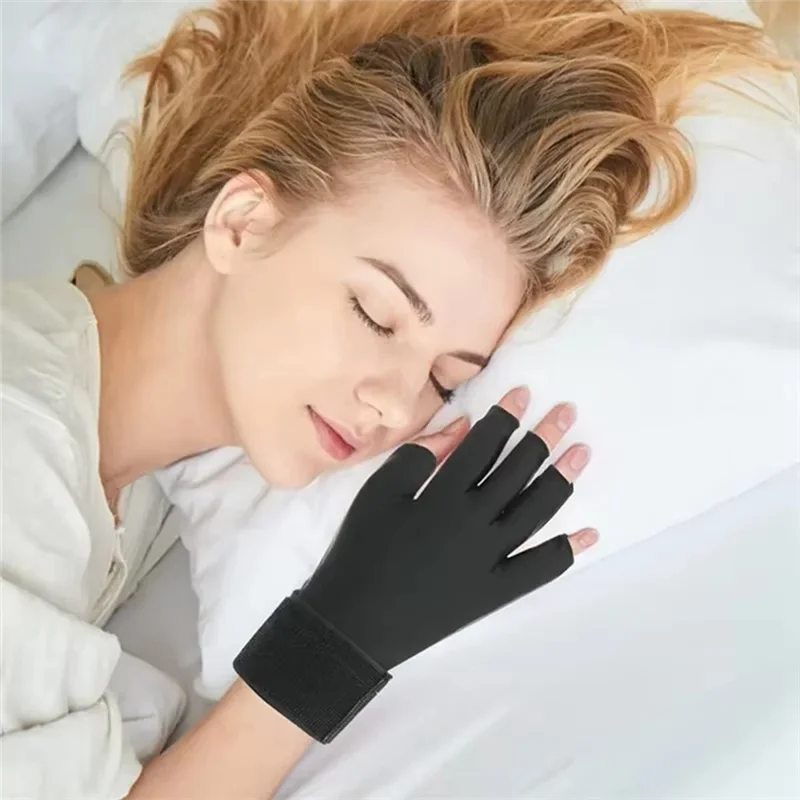 

ABMH-Icing Finger Steam Pack Finger Arthritis Compression Ice Glove,Hand Wrist Ice Pack Pain Relief For Arthritis Carpal