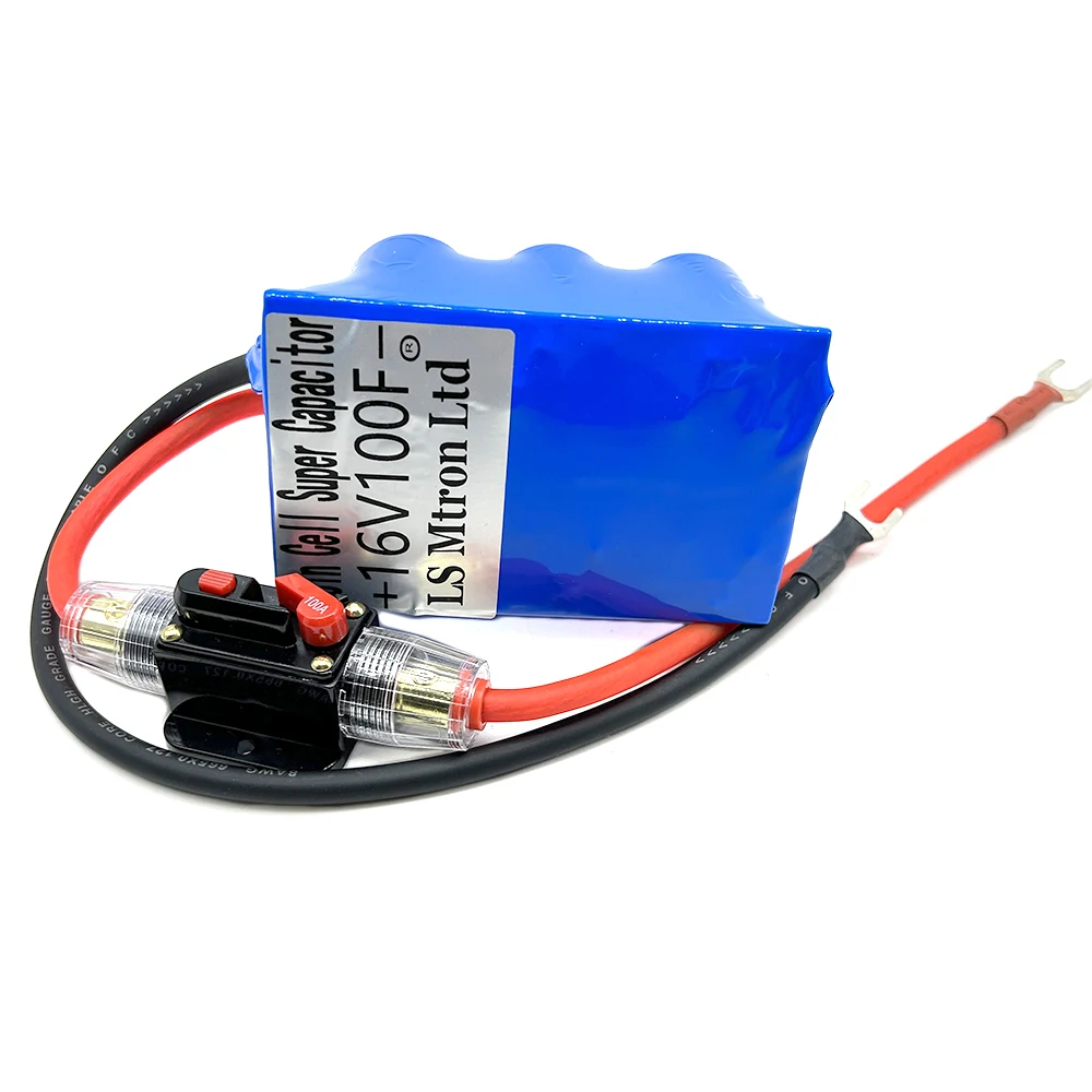 1 комплект LS Mtron Ltd 16V100F автоматический выпрямительный модуль 2,7 В 600F 1 комплект конденсаторный блок большой емкости для подъема энергосберегающего топлива