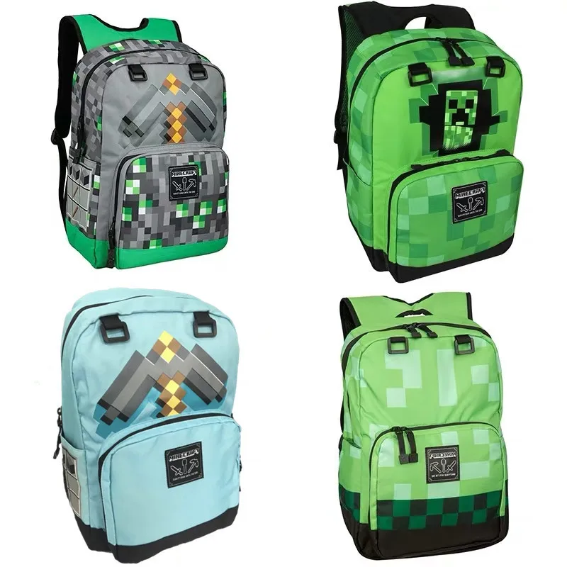 

New My Word Anime Game Periphery Laborer Afraid Backpack Diamond Pick Arms School Student Shoulder Large Capacity Backpack