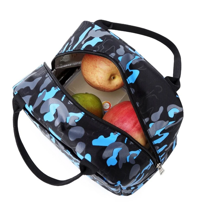 Bolso de hombro con estampado de camuflaje para hombres y mujeres, mochila escolar para estudiantes de primaria, bolsas de almuerzo, estuche para lápices, juego de mochila impermeable para niños