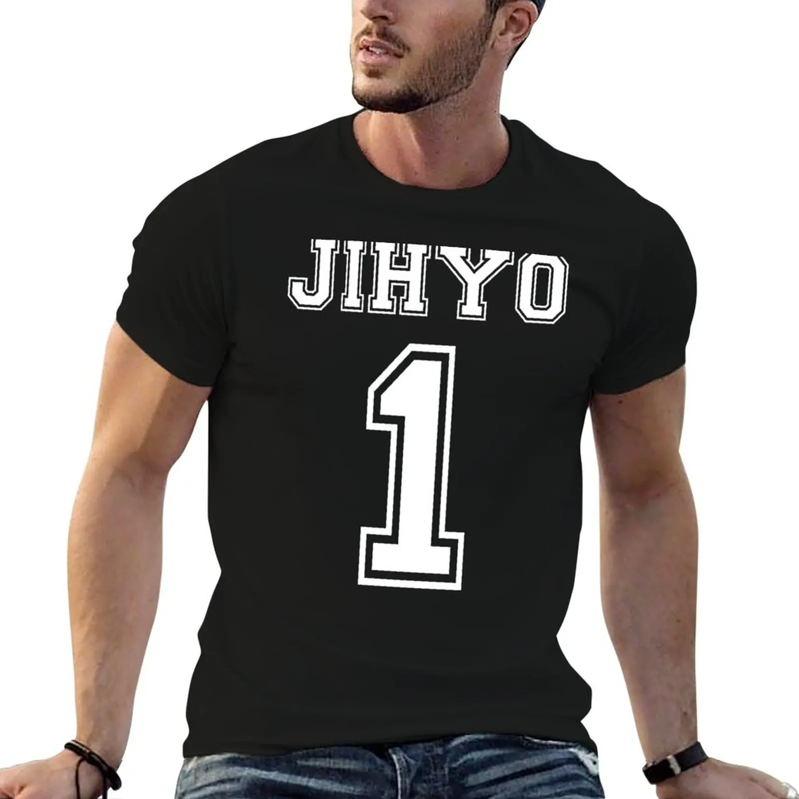 

Park Jihyo, #1 T-Shirt black cotton t-shirt plain for man package t shirt for man 100 percent cotton t shirt man casual T-shirt