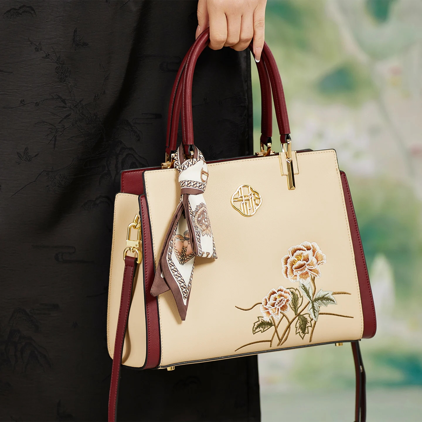 

2026 New Luxurious Women Leather Handbags ZOOLER Chinese Style Shoulder Bag HandmadeTop Women Leather Bag Fashion Girls# YC665