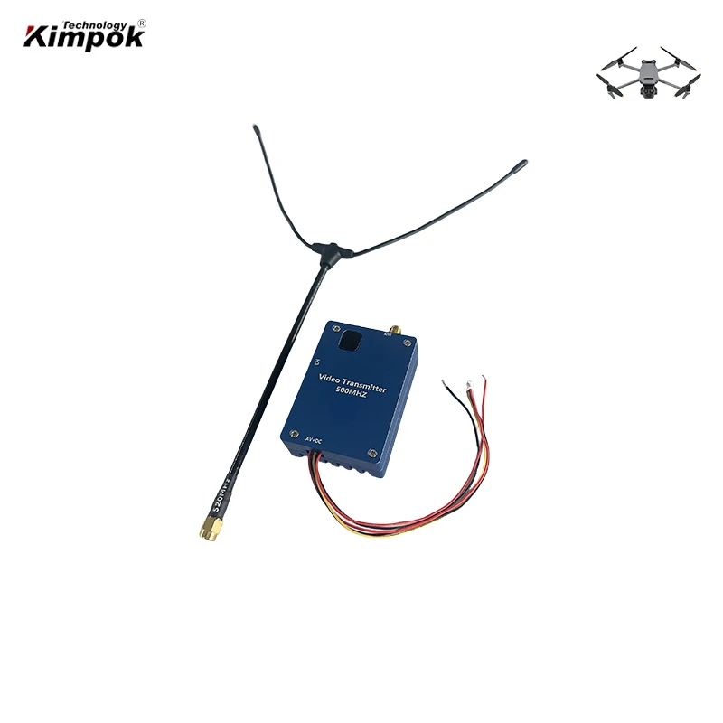 10~20km 500Mhz UAV/FPV Video Transmitter and Receiver Drones Video Link 8 Channels