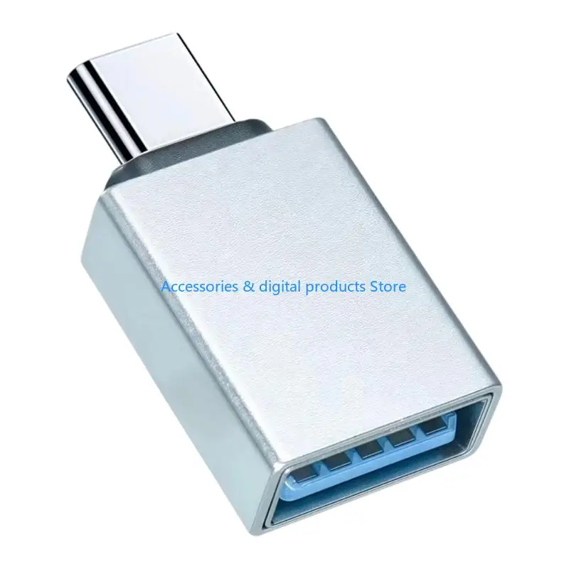 77JD Quick USB C Male To USB Female Adapter OTG Enabled For Photographer