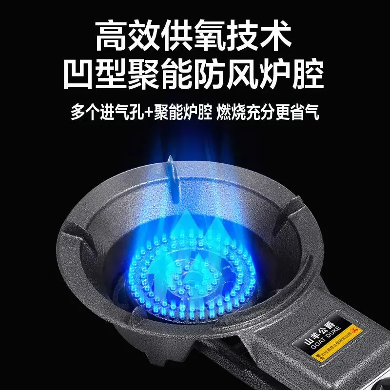 

Single Burner Gas Stove Energy Saving Household LPG Natural Gas Desktop Commercial High Power Cooker BDW