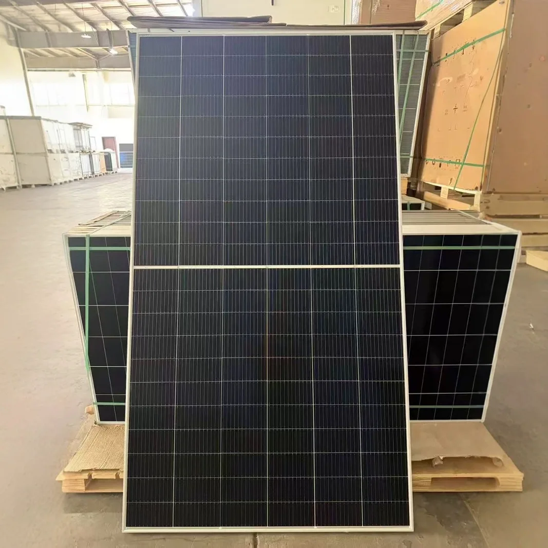 Panels Double Glass Black Frame N-Type for Half Cells 550W  700W & 1000W Solar 550W Rooftop System Half Cells Black Solar