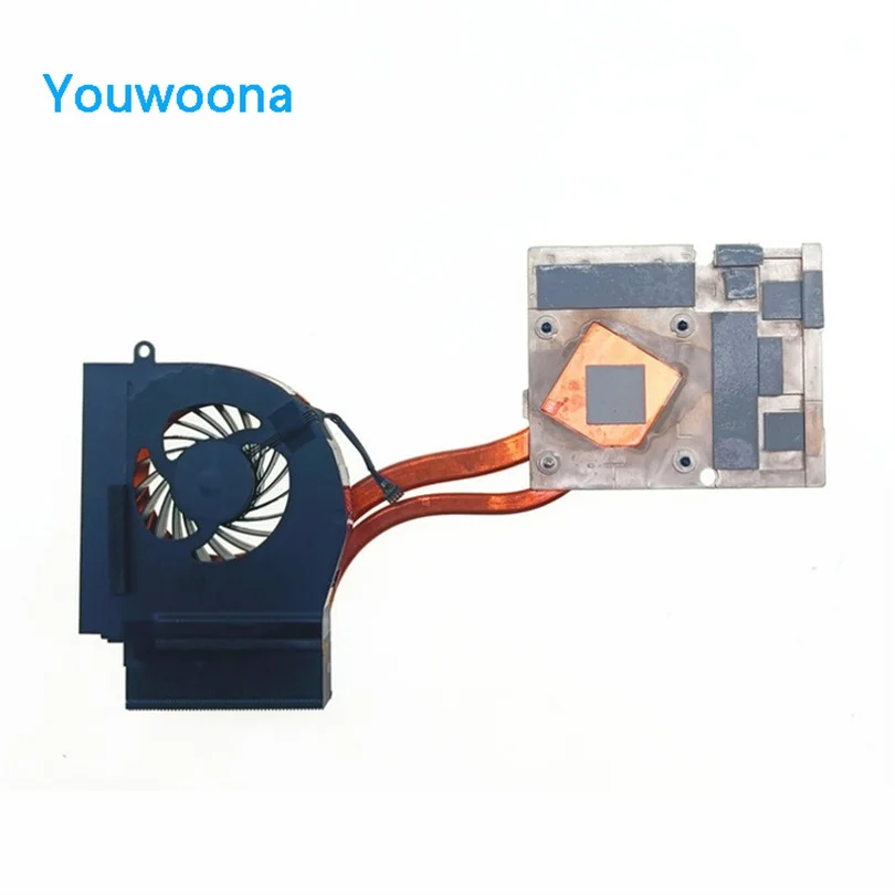 

New Original Laptop CPU GPU Cooling Fan With Heatsink FOR HP ZBOOK 17 G1 ZBOOK 17 G2 735373-001 AT0TK00FC0