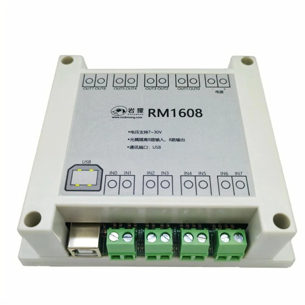 USB to digital IO switch optocoupler isolation relay driver