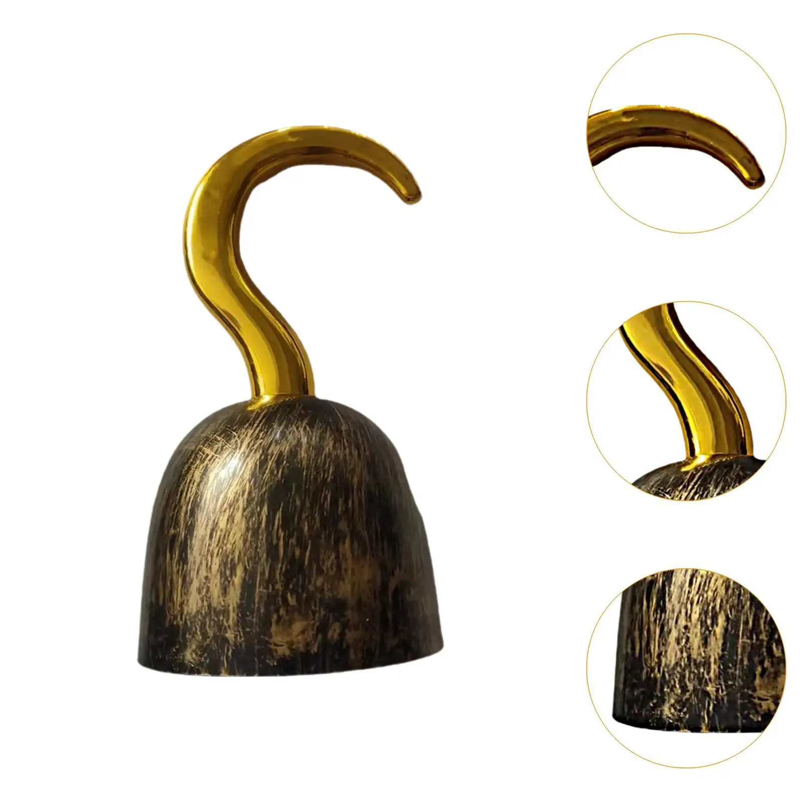 Captain Hook Kostüm Halloween Dekor Kreatives Rollenspiel für Festivalreisen