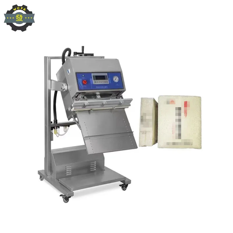 DZQ-600L آلة تعبئة الفراغ الخارجية العمودية مسحوق الجسيمات كيس من البولي ايثيلين معدات تعبئة وختم الفراغ #1