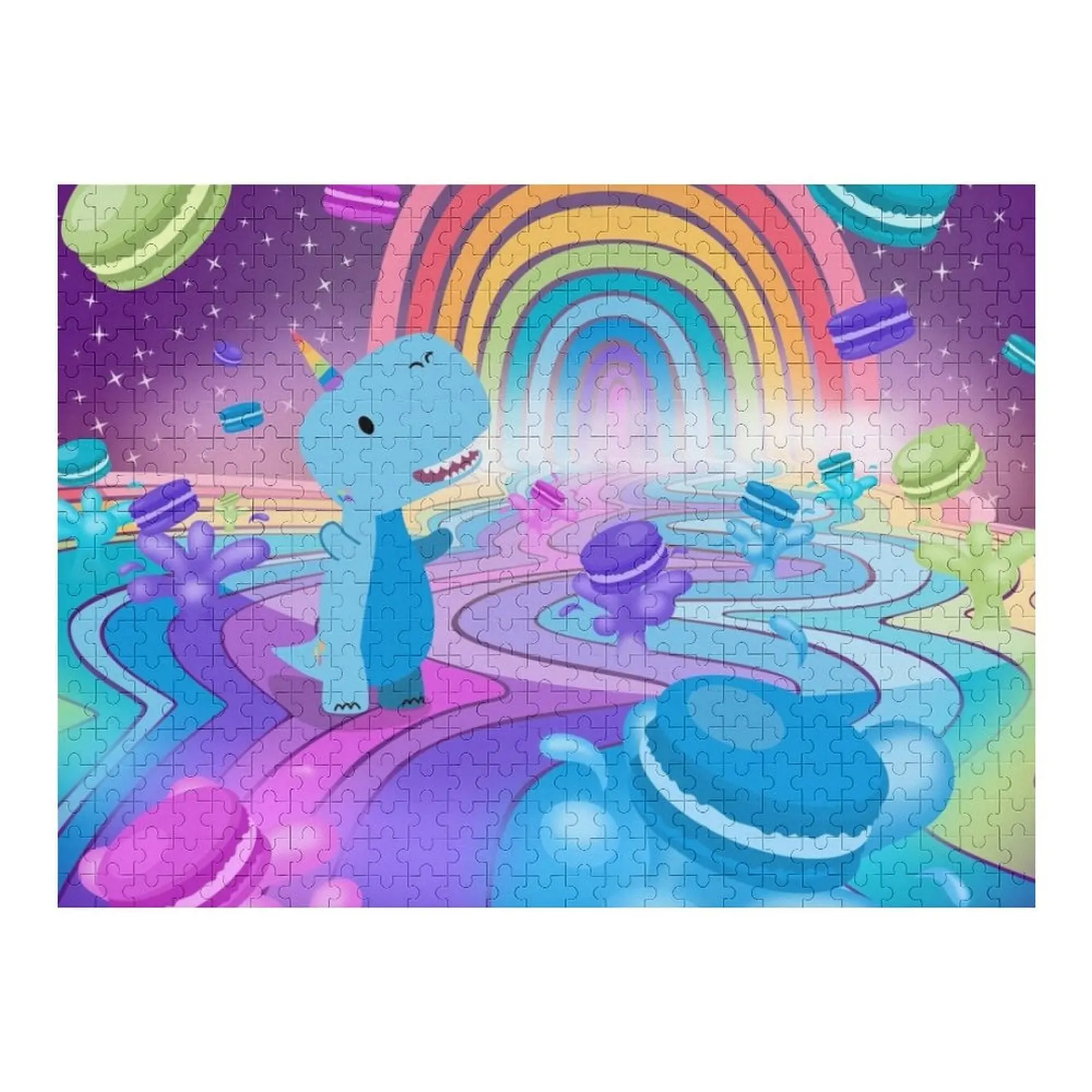 리틀 오리온 레인보우 마카롱 직소 퍼즐 맞춤 사진 직소 맞춤 사진 맞춤 나무 이름 퍼즐