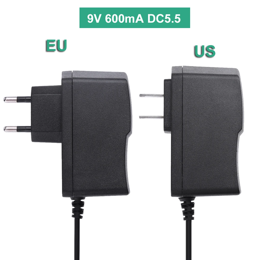 9V 600mA Power Supply Adapter Charger for T090060 450M 300M Router