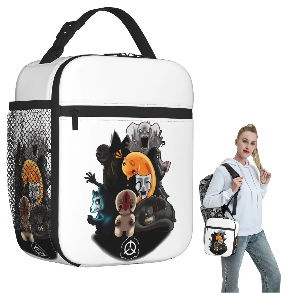 

The SCP's SCP 999 Insulated Lunch Bag for Women Kids Portable Food Boxes Thermal Lunch Box Tote