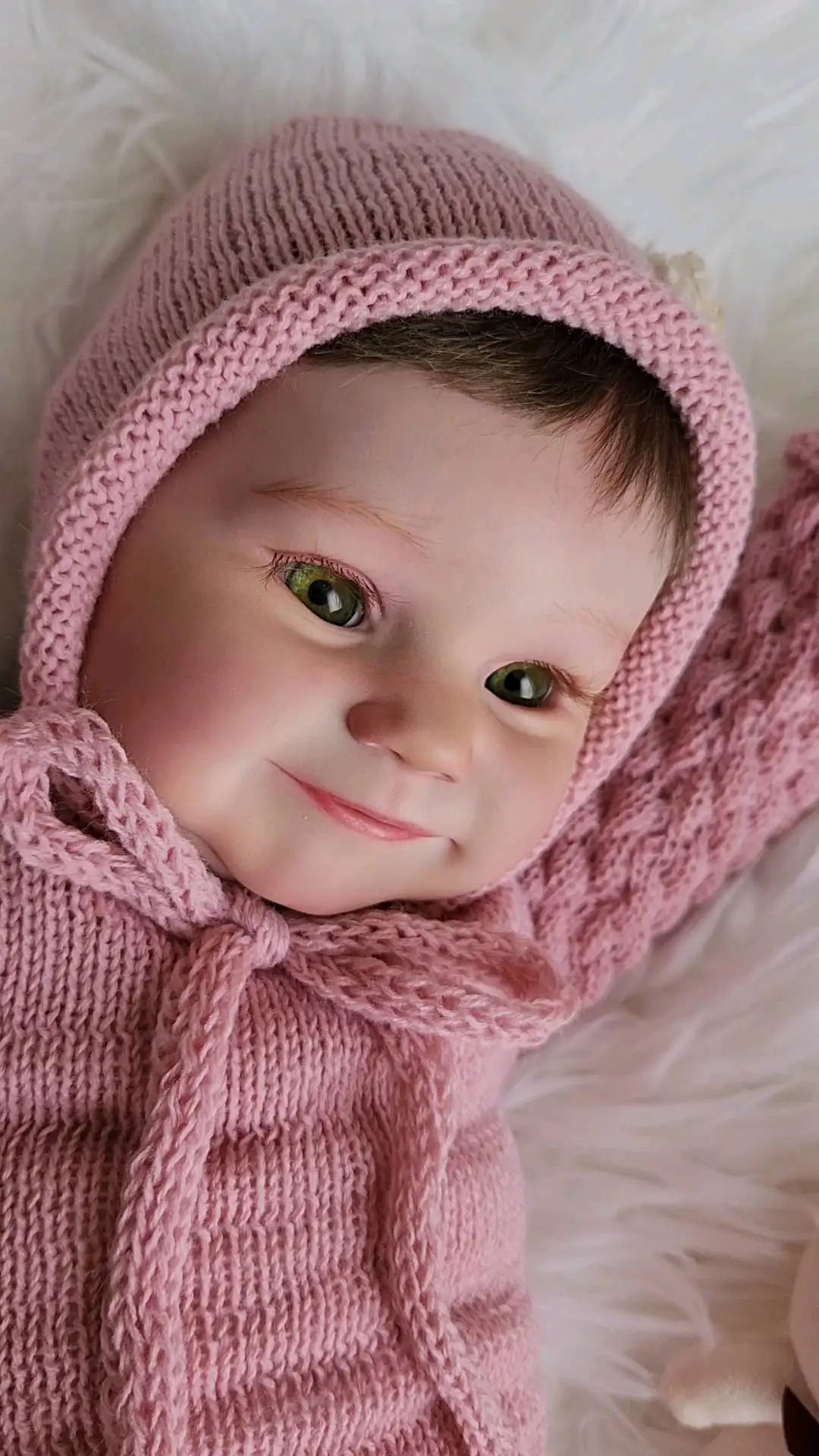 24 Inch  Bebe Reborn Toddler Maddie Girl Doll  3D Paint Skin Visible Veins Rooted Hair Lifelike Art Hand Made Toys