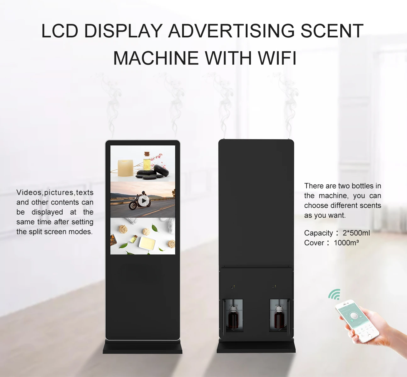 display advertising  diffuser Scenting Fragrance Delivery Aroma System