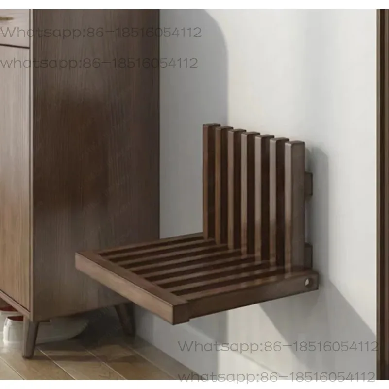 طاولة بجانب السرير قابلة للطي، إطار بجانب السرير مثبت على الحائط، يمكن وضعها في غرفة النوم، ومساحة موفرة مع طاولة بجانب السرير ضيقة جدًا. #5