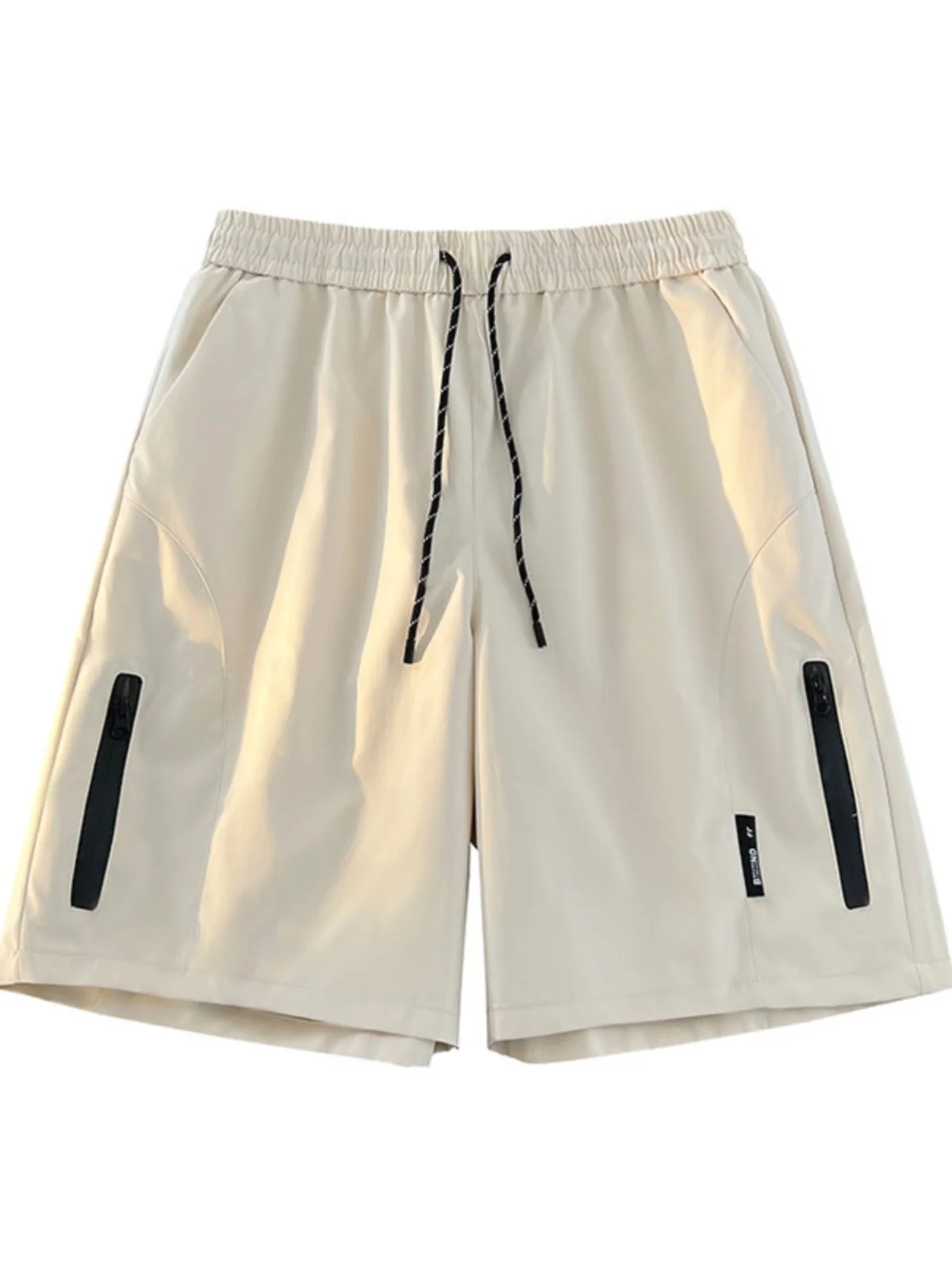 

Ice Silk Men's orts Summer Thin Qui Dry Breathable Casual Sports Pants American Trendy Brand Workwear Five-Point Trousers