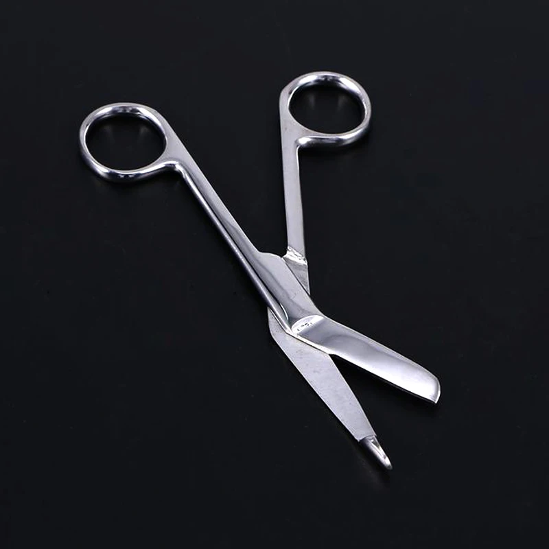 스테인레스 스틸 붕대 가위, 가정용 의료용 간호 가위, 14cm