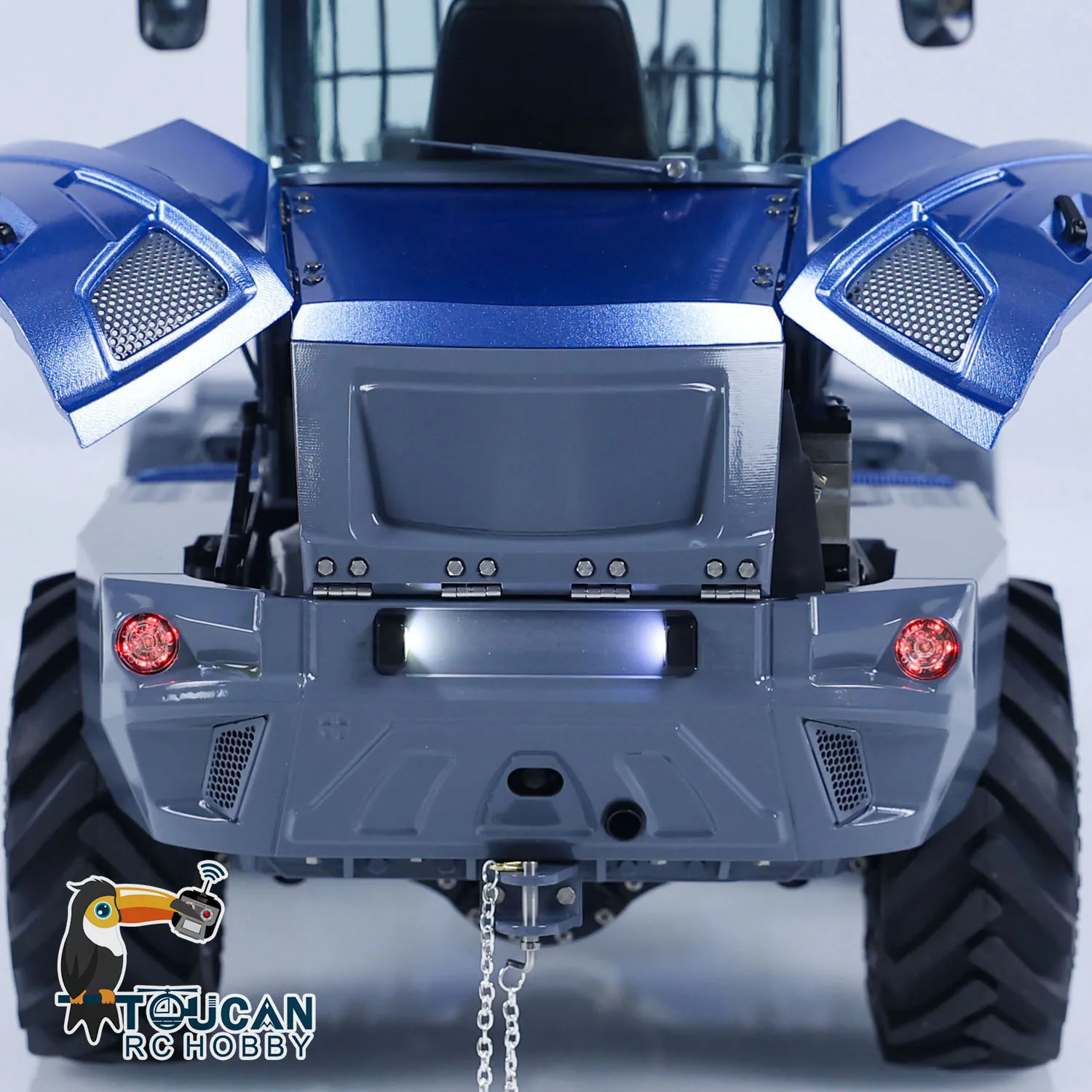 

LESU 1/14 RTR DIY Toy Metal AOUE MCL8 Hydraulic RC Loader Radio Control Finished Trucks Car Sound Light Models for Boys THZH1776