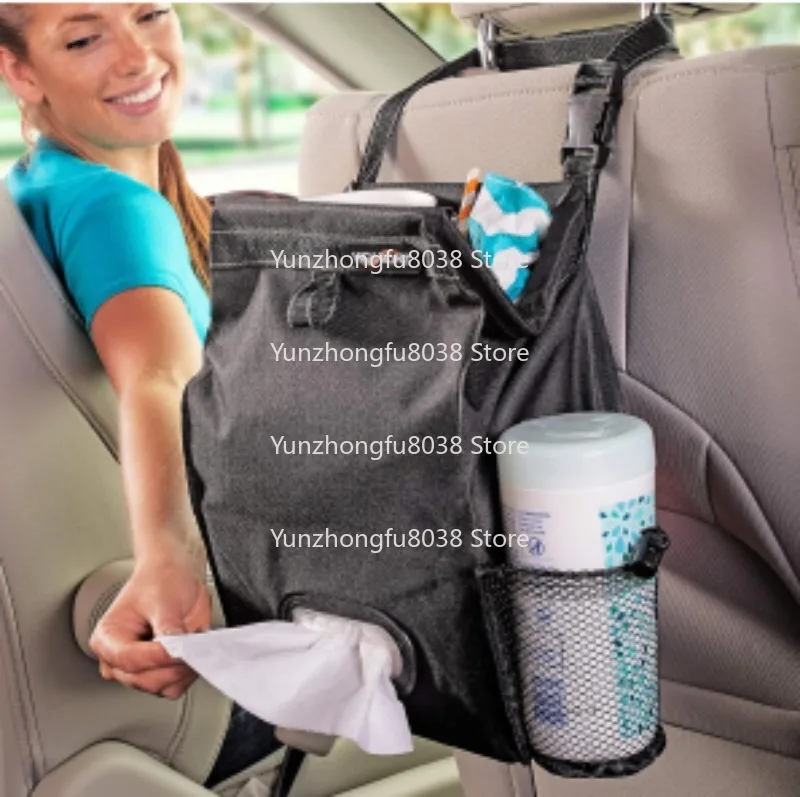 Large-capacity Multi-layer Portable Universal Outdoor Storage Bags and Tissue Holders for Automotive and Closet Systems
