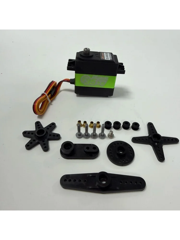 CNC Lenkgetriebe-Rahmen Lenkmotor 1 Set für 1/14 Tamiya RC Truck Kipper für MAN Iveco MODO DIY Spielzeugmodellteile – Detail 7