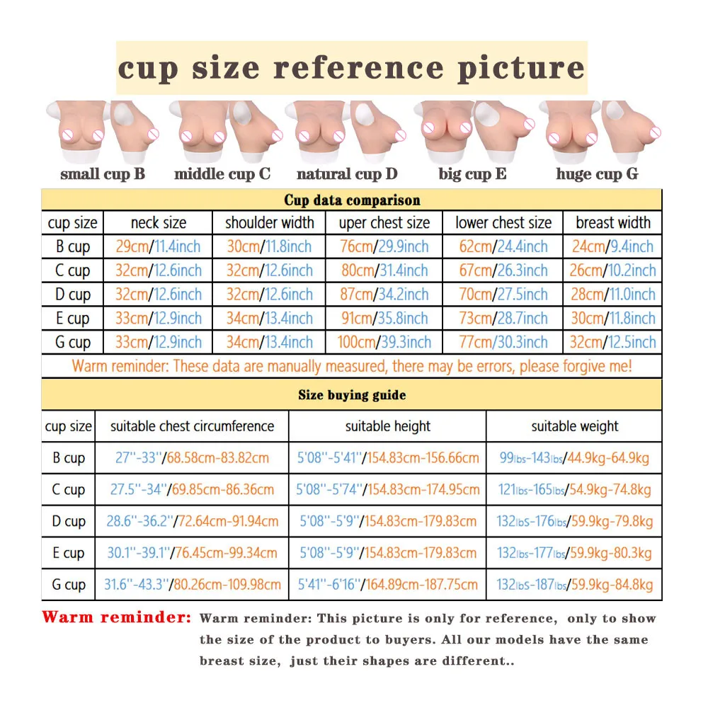 Realistic Huge Cup Silicone Breast Forms Bodysuit Simulation Fake Boobs Tits For Crossdresser Cosplay Transvestism Shemale Sissy