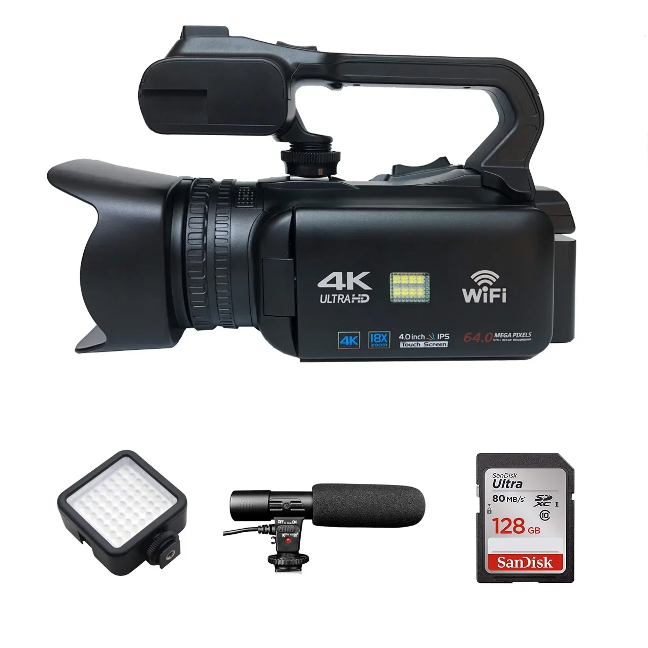 HD WIFI 4K Video Camera 4.0