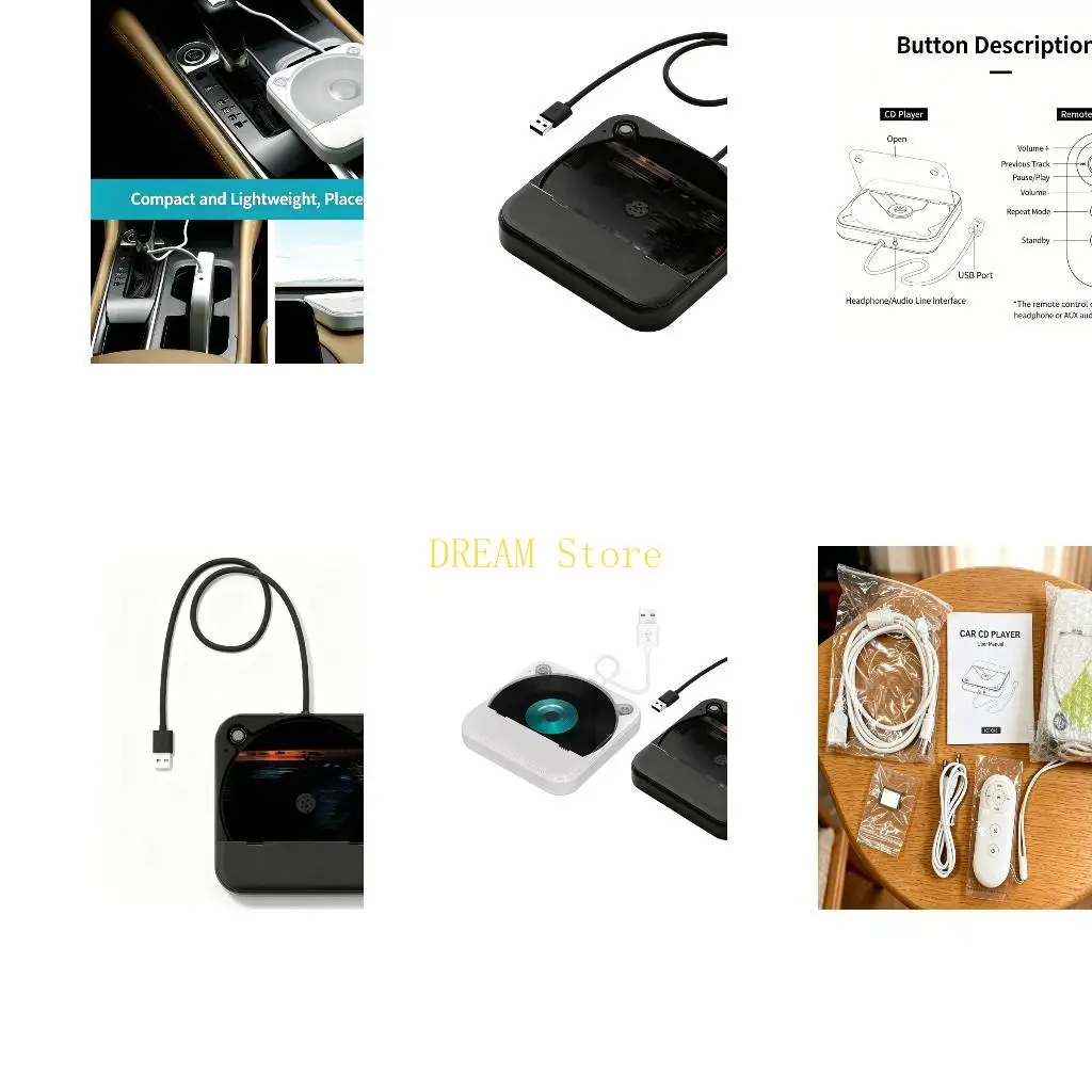 Car Disc Player Portable External Drive For traditional And Modern Vehicles best sale